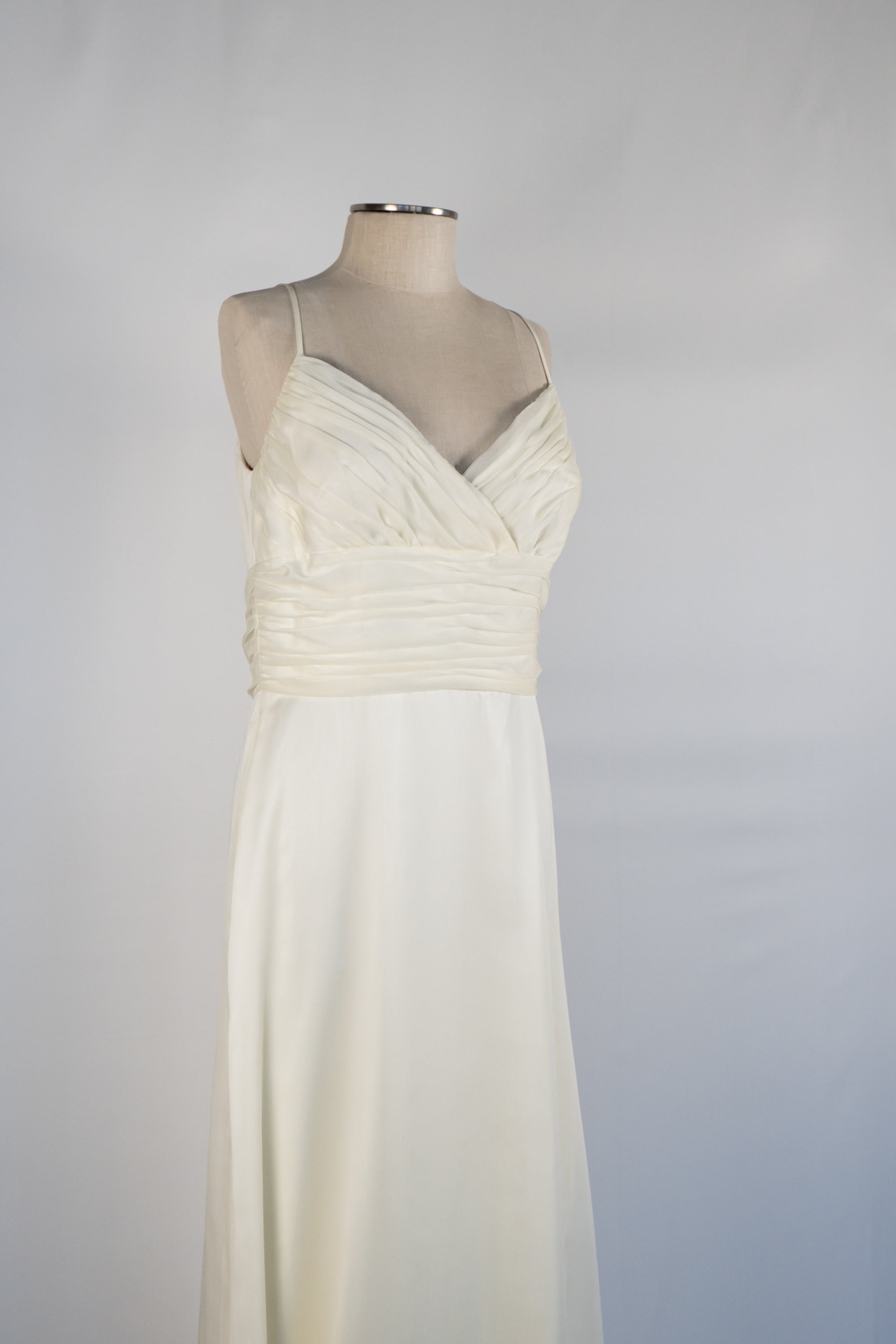 Cream Full Length Dress