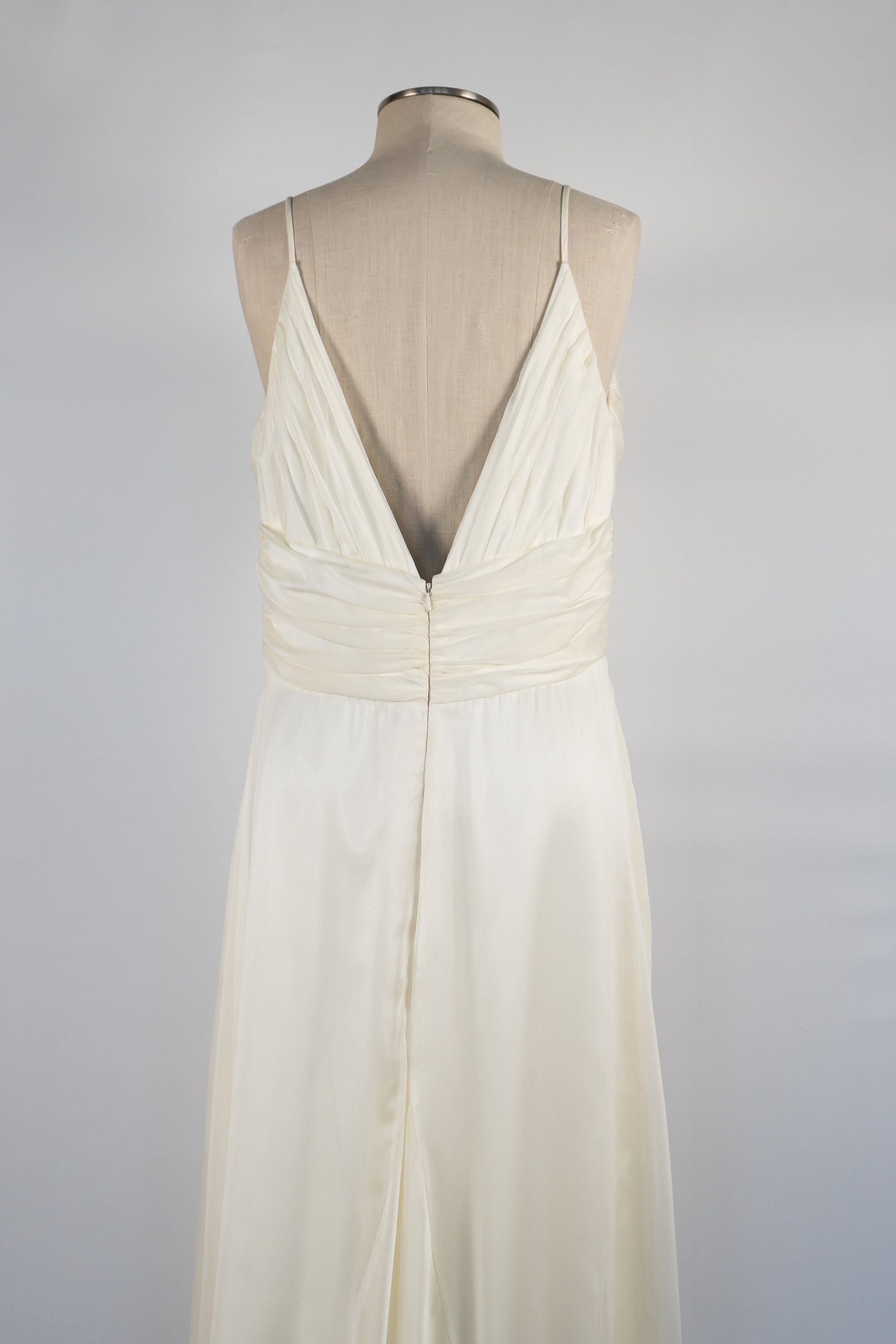 Cream Full Length Dress