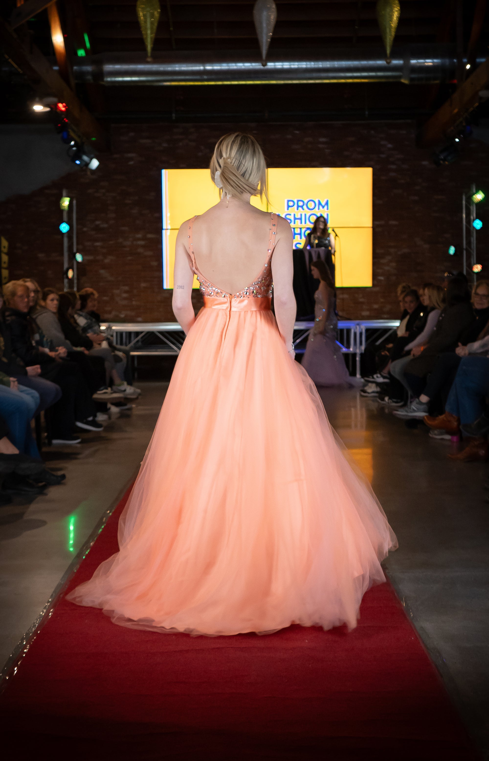 Peach Formal Gown